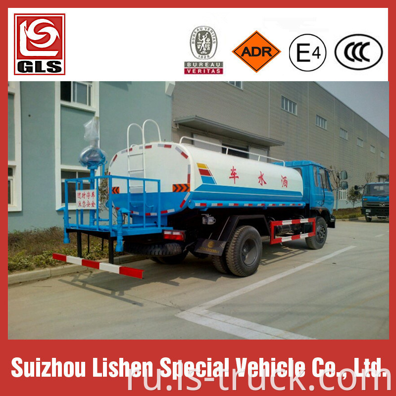 Dongfeng 10000L Water Tank Truck 170HP Rhd